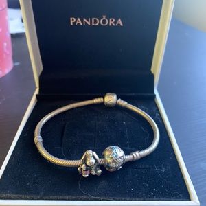 pnadora bracelet with disney charms